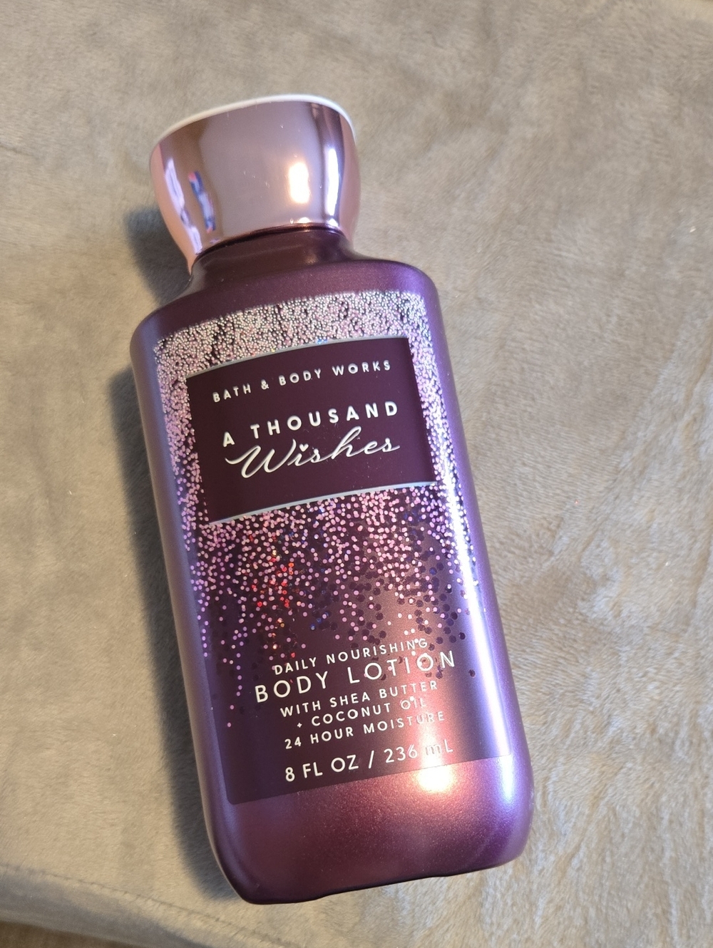 Bath & Body Works A Thousand Wishes Purple Shimmer Body Lotion